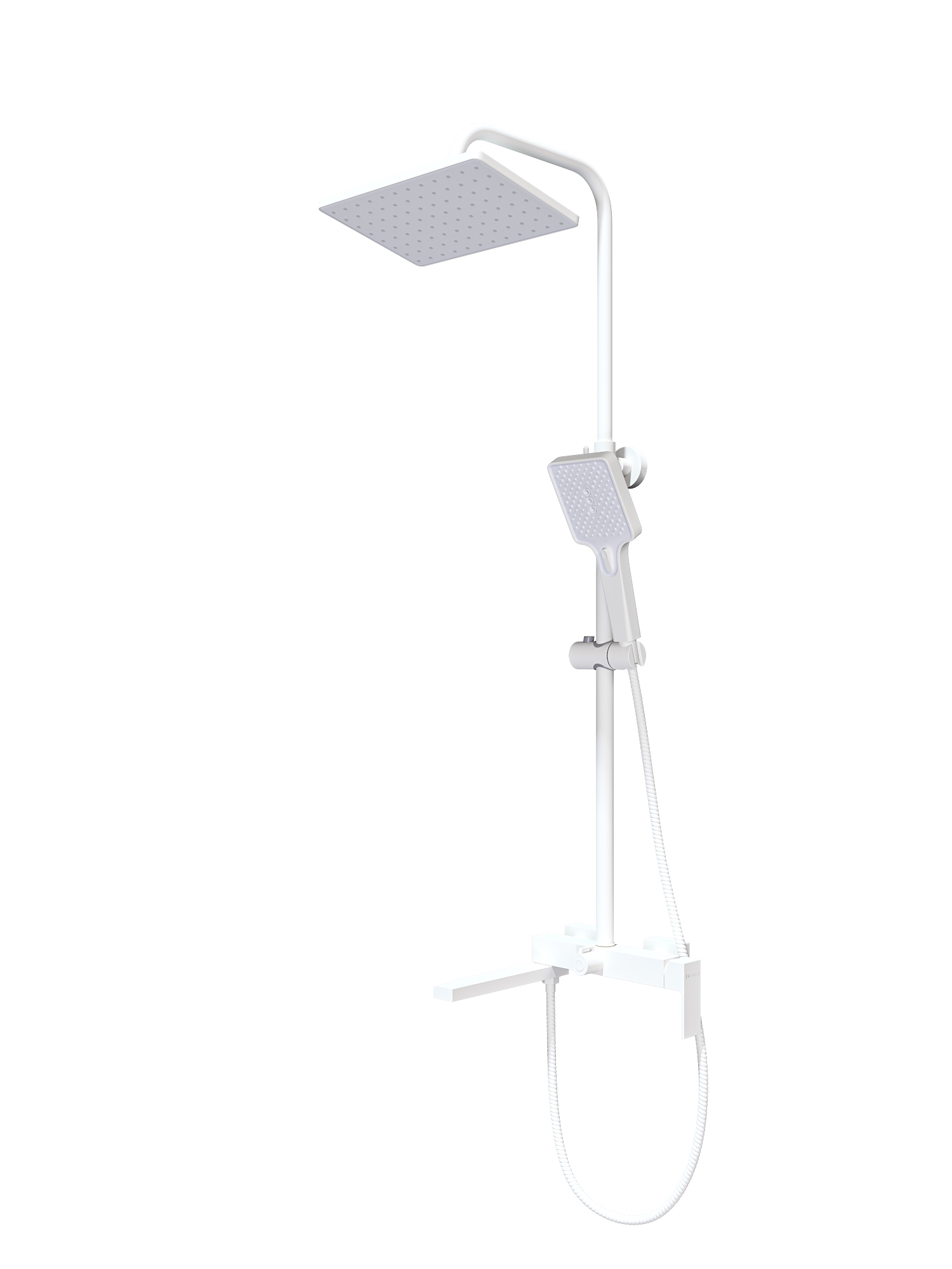 Душевая система с верхним тропическим душем KN-23/WY